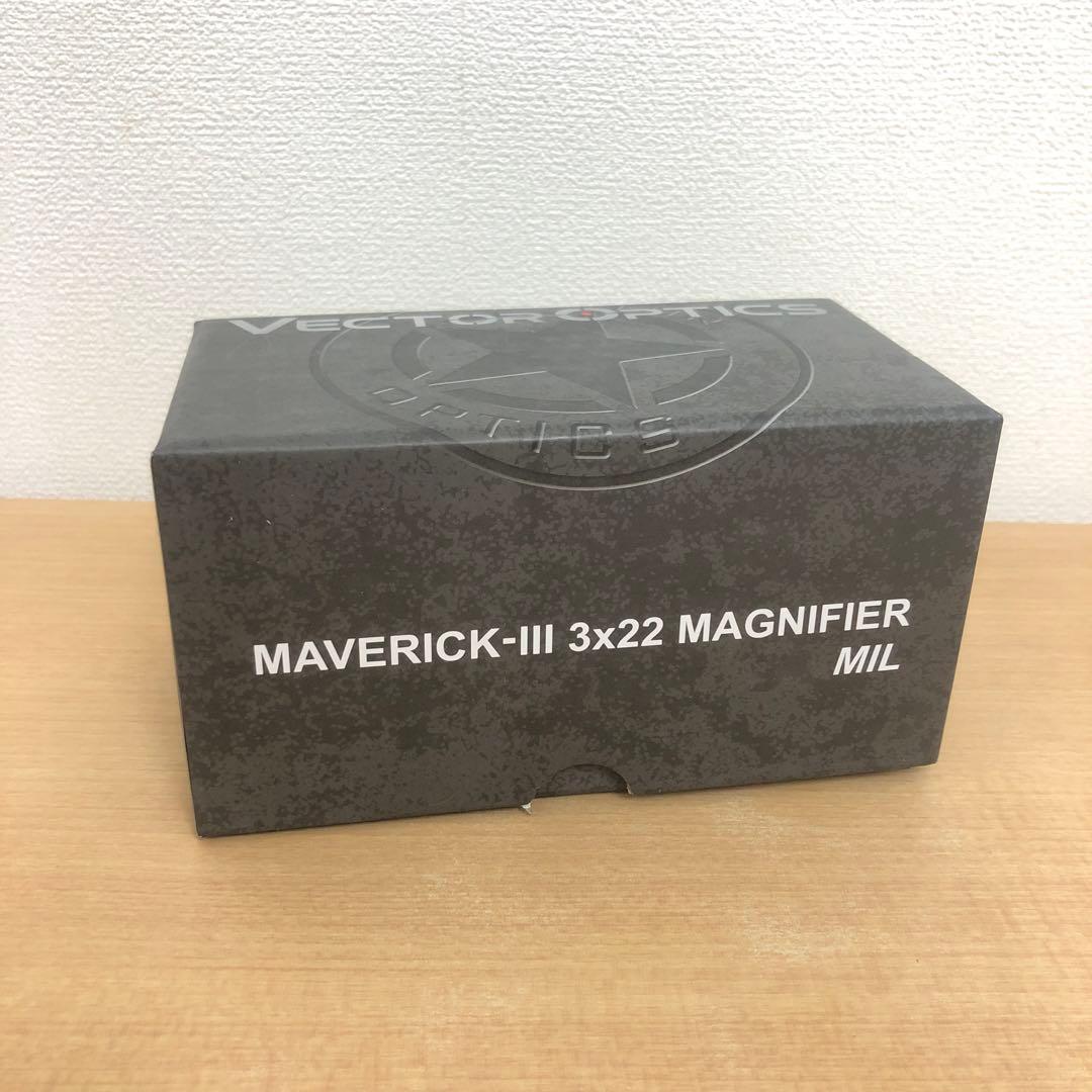 個人装備 M0317-6 Vector Optics Maverick-III 3x22