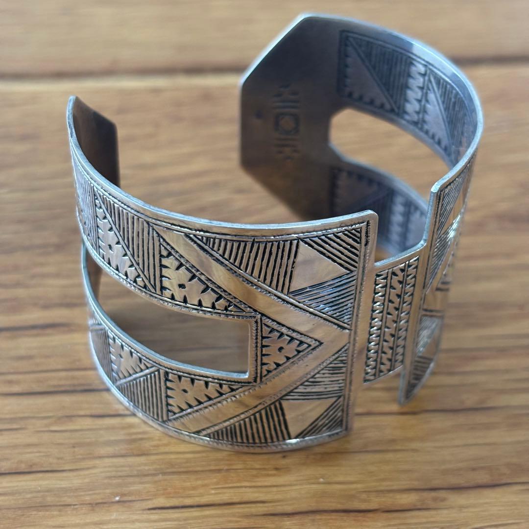 トゥアレグ族 シルバー　バングル
