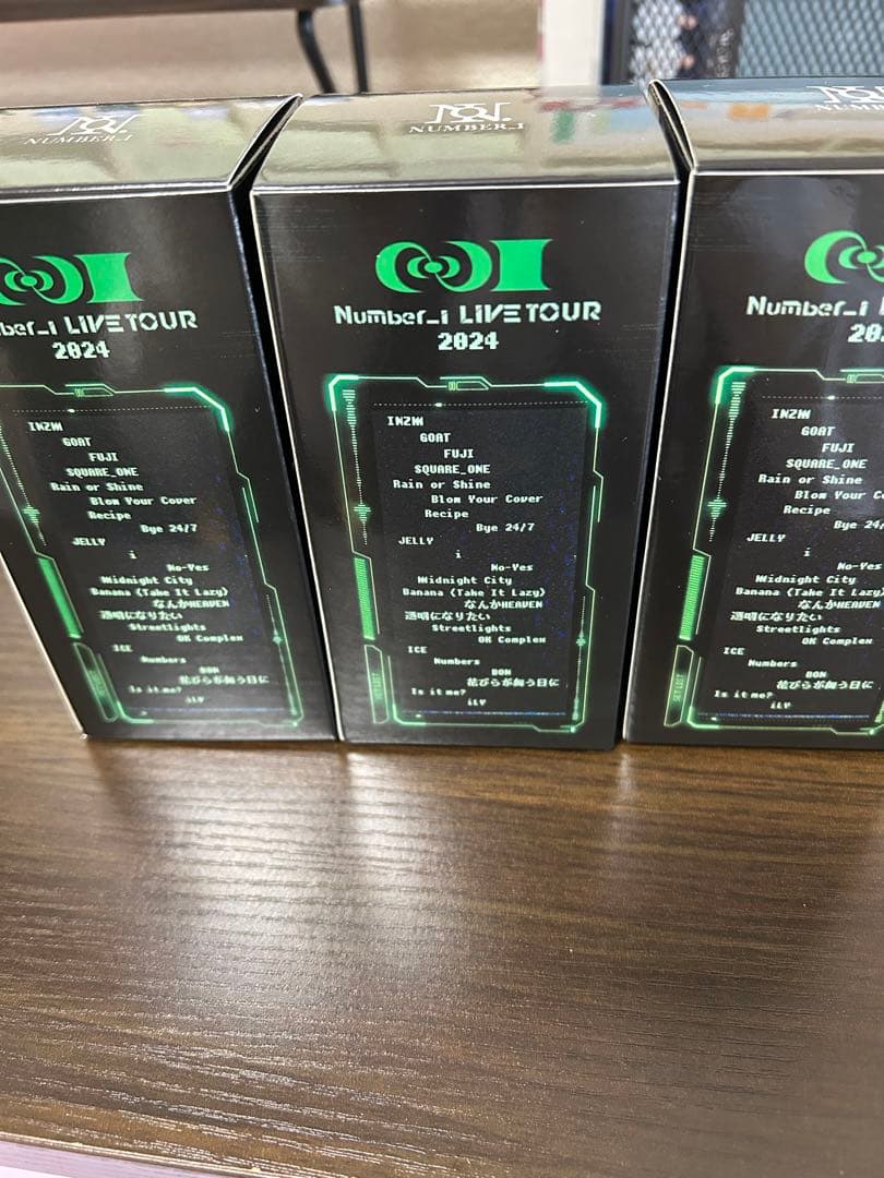 Number-1 LIVE TOUR 2024 フィギュア3体セット
