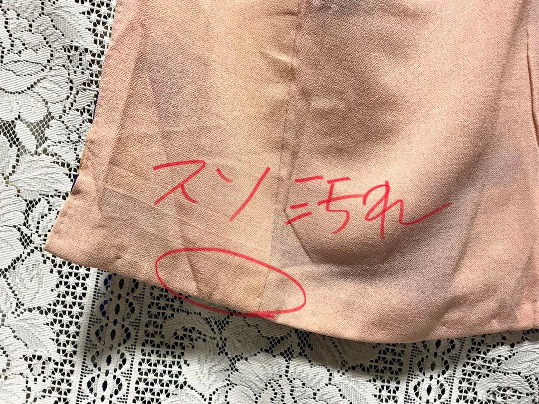 【アンティーク】大正ロマン　希少　可愛い鳥柄　七五三　女の子　着物　正絹　和装