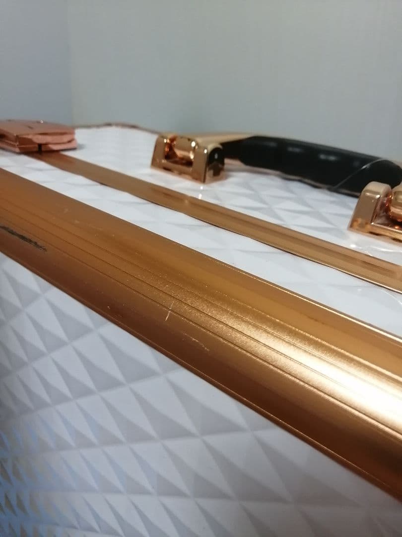 新品 訳あり コスメボックス ヴァリーズ トランク型 ドレッサー メイクボックス