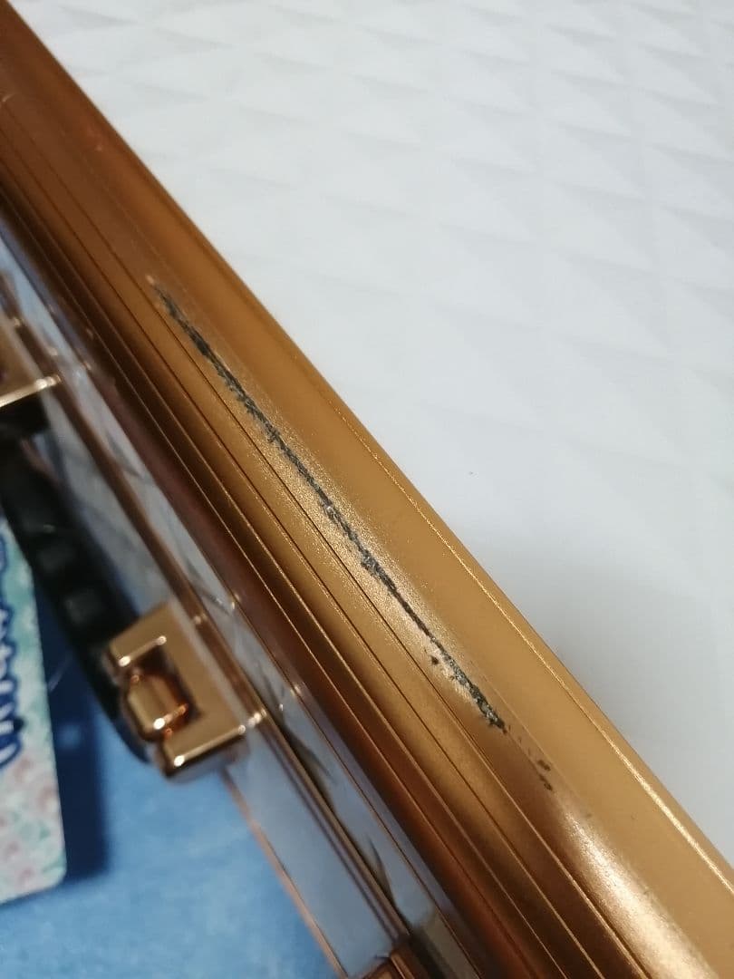 新品 訳あり コスメボックス ヴァリーズ トランク型 ドレッサー メイクボックス