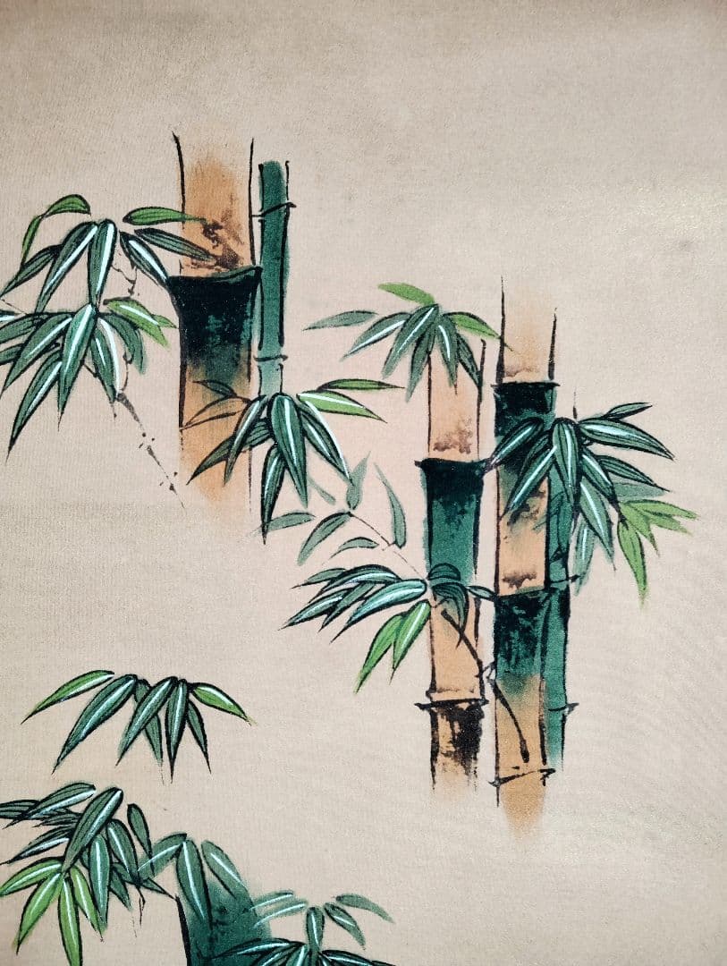 掛軸　狩野探幽　松竹梅図　縁起物