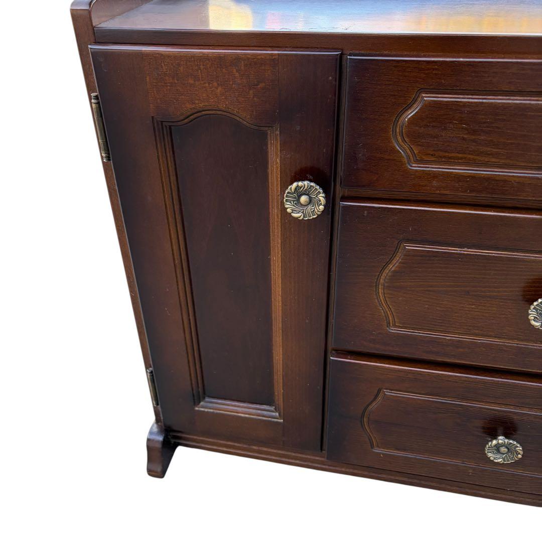 【美品】カリモク/karimoku コロニアル ファックス台 ZR24393