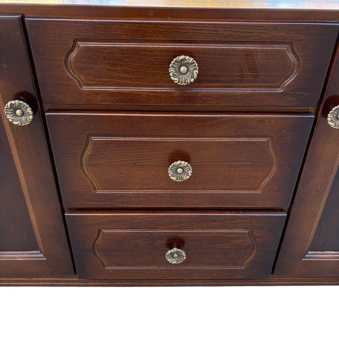 【美品】カリモク/karimoku コロニアル ファックス台 ZR24393