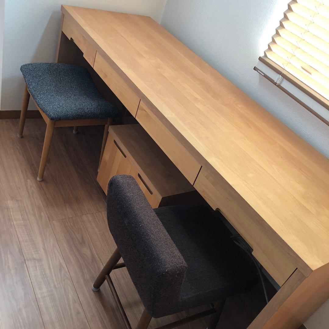 ホッタウッディー 堀田木工所 カルロ デスク 長机 学習机