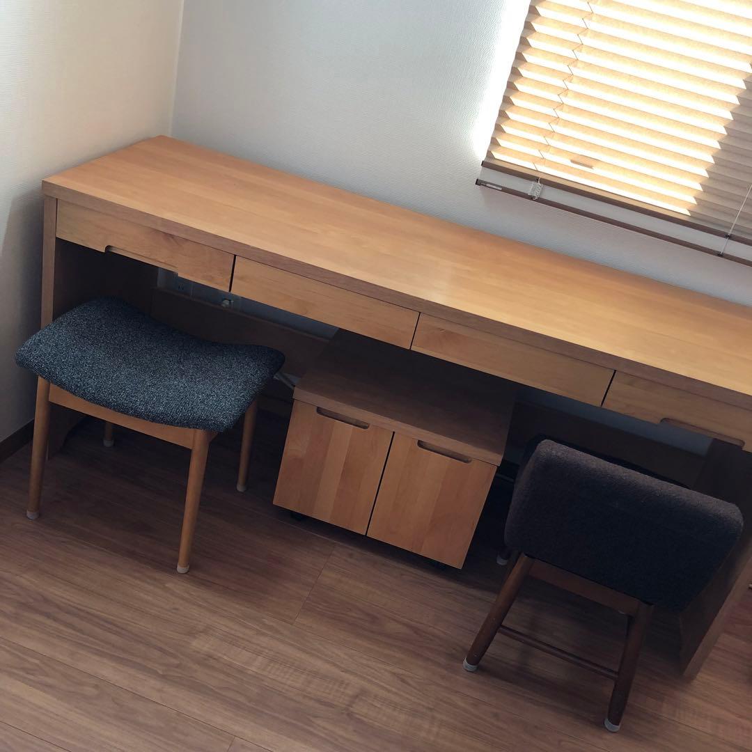 ホッタウッディー 堀田木工所 カルロ デスク 長机 学習机