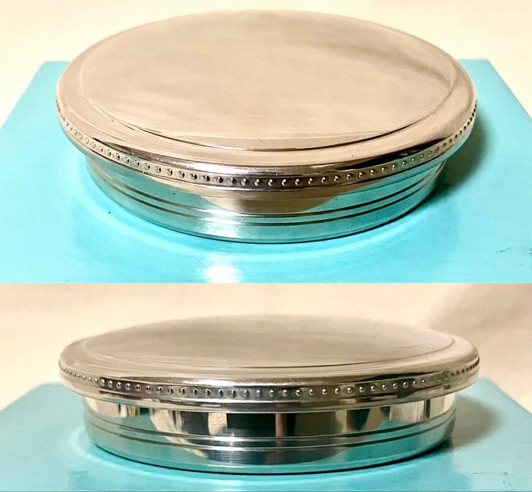 美品　Tiffany & Co. PEWTER ジュエリーケース 小物入れ