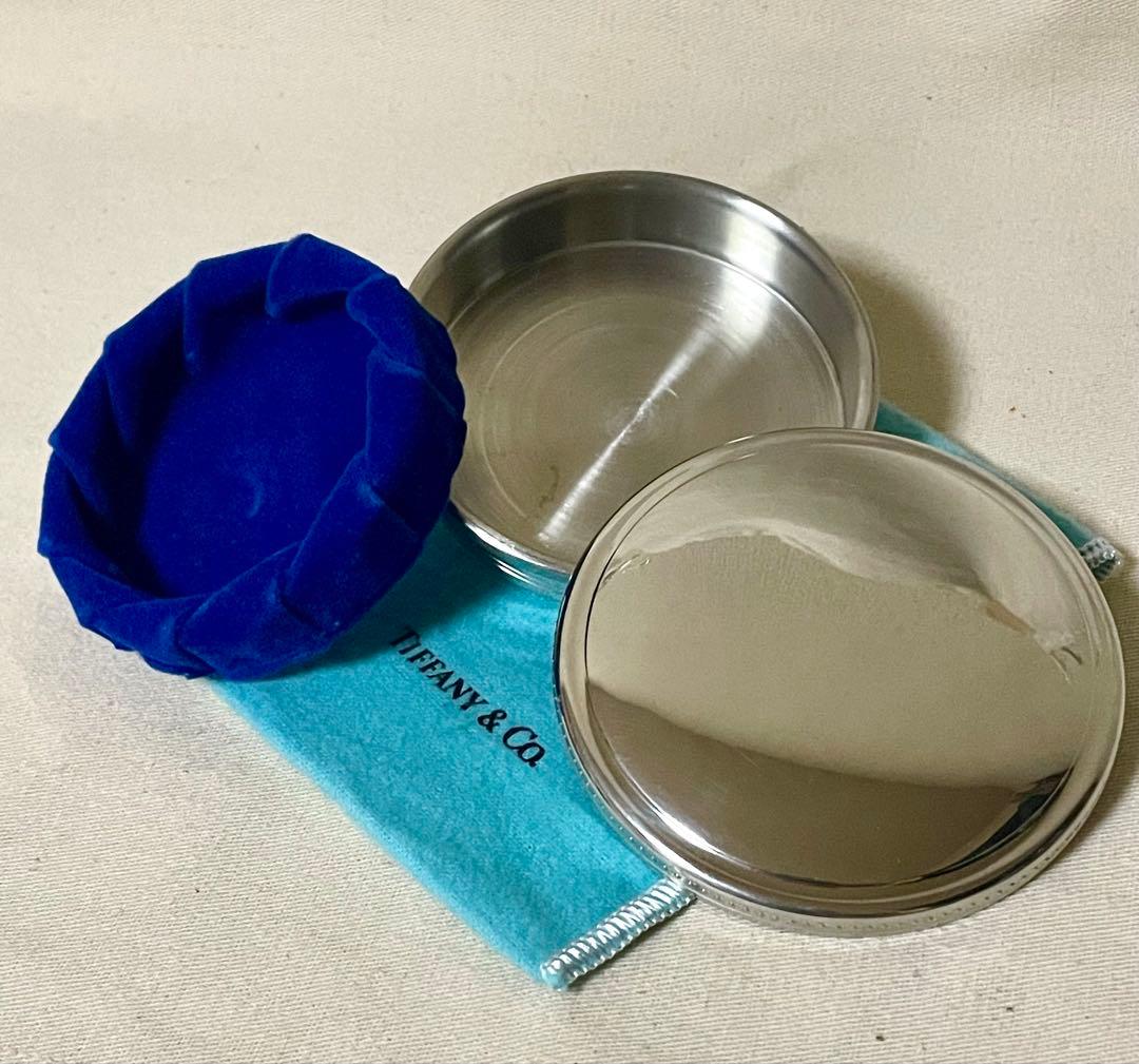 美品　Tiffany & Co. PEWTER ジュエリーケース 小物入れ