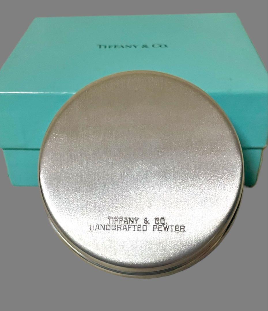 美品　Tiffany & Co. PEWTER ジュエリーケース 小物入れ