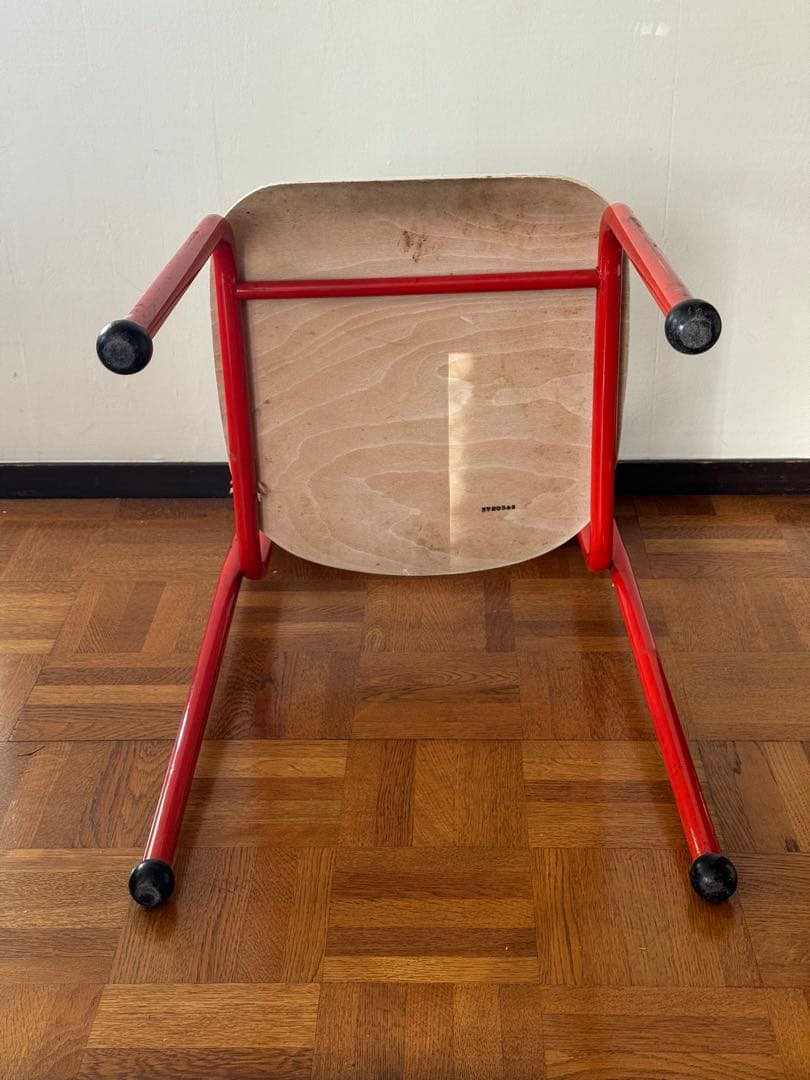 ミッドセンチュリー ヴィンテージ 足先丸 椅子 昭和レトロ