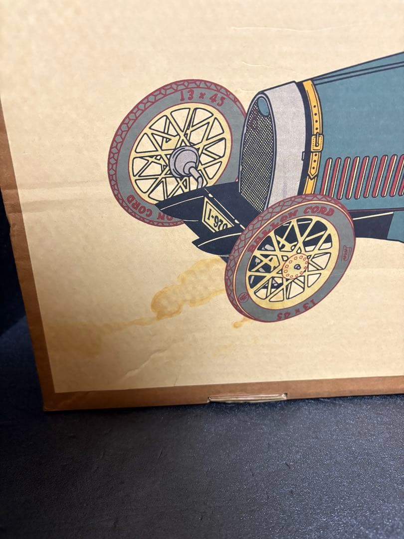 ★PAYA・パジャ★ブガッティ1930:ゼンマイで動きます：箱・保証書付き