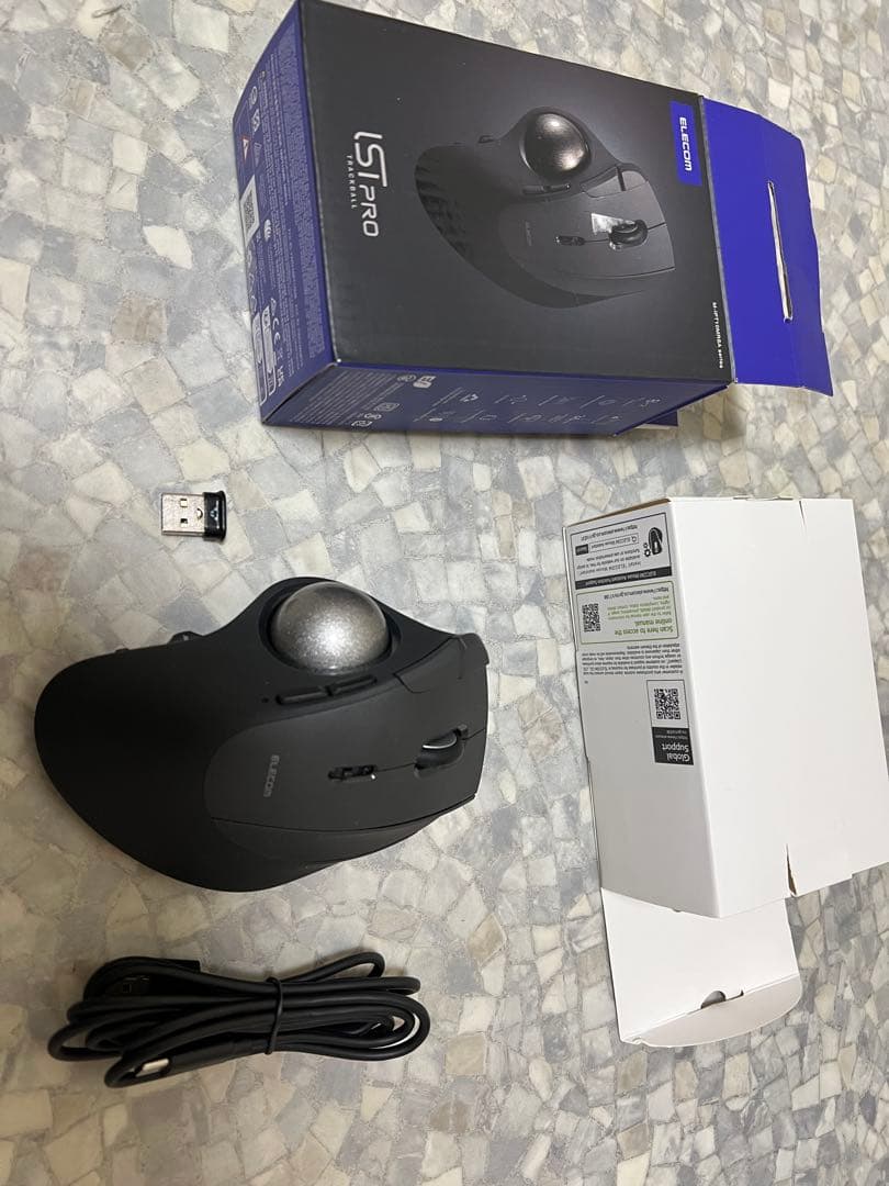 ジャンク品！ エレコム トラックボールマウス IST PRO