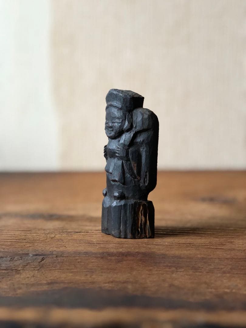 民衆仏　大黒天　古民藝　民間仏　仏像　ブロカント　フォークアート