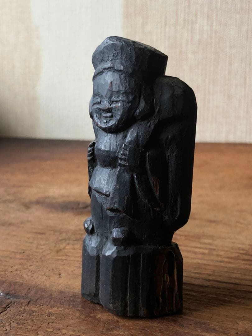 民衆仏　大黒天　古民藝　民間仏　仏像　ブロカント　フォークアート