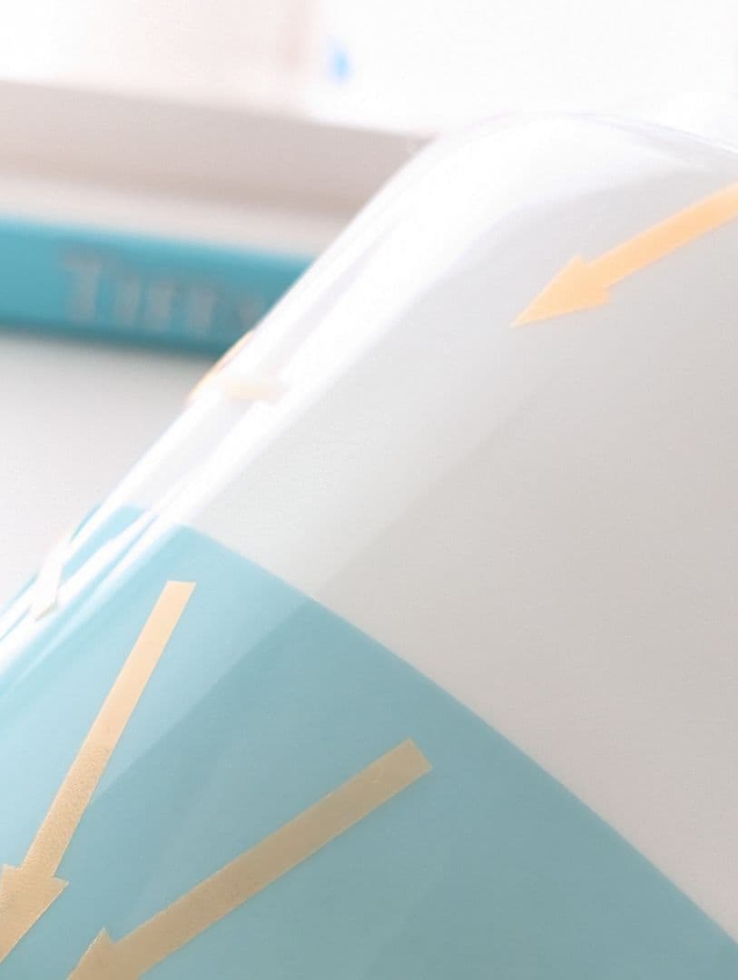 ティファニー 花瓶 フラワーベース カラーブロック 訳あり品