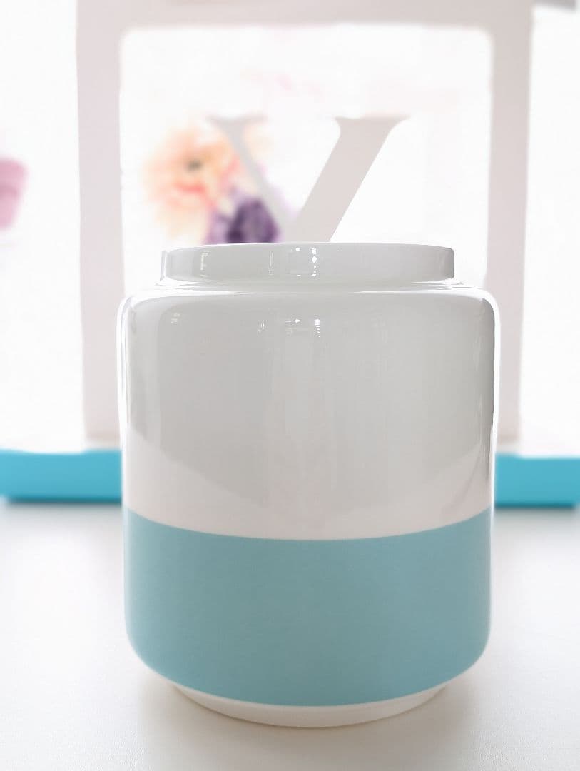 ティファニー 花瓶 フラワーベース カラーブロック 訳あり品