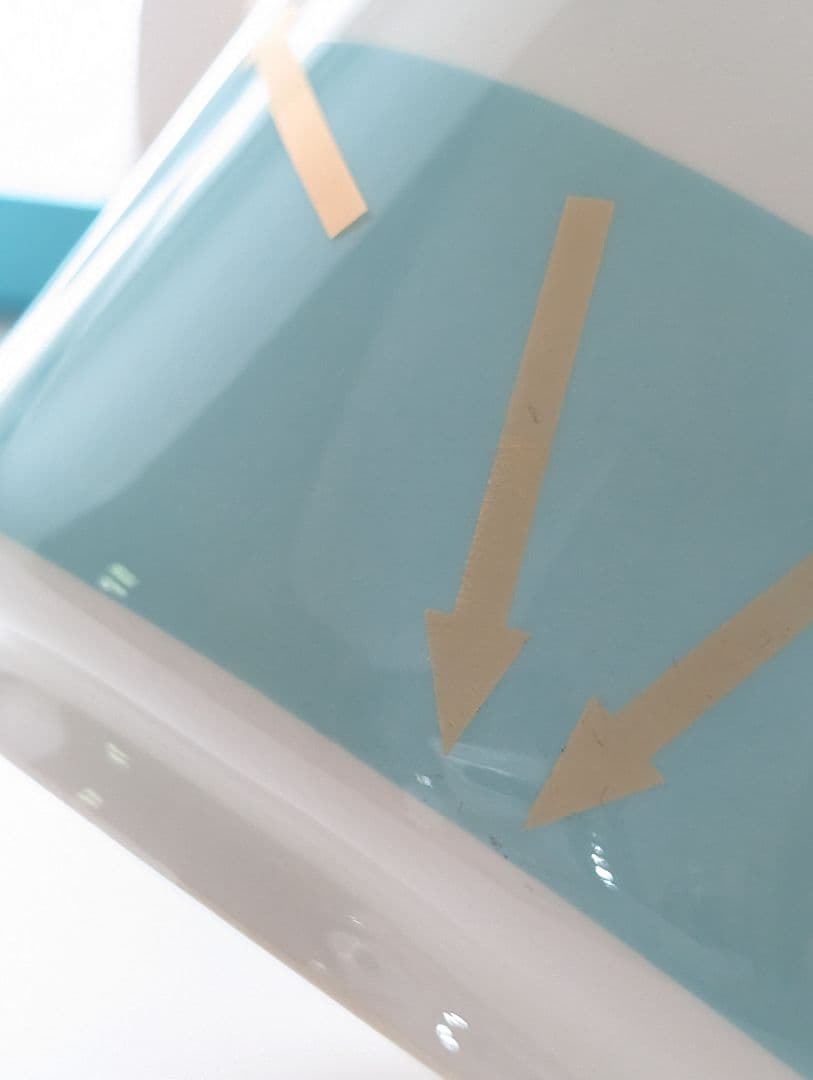 ティファニー 花瓶 フラワーベース カラーブロック 訳あり品