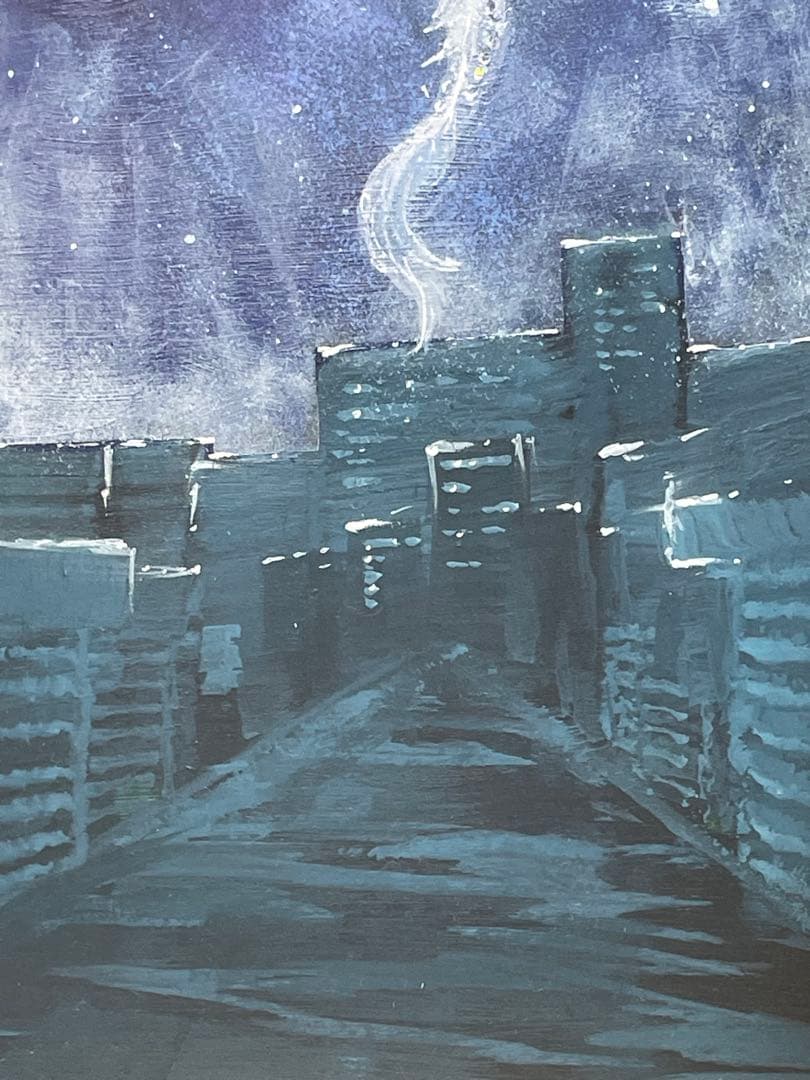 【マリス】昇龍　龍神様　白龍　絵画　開運