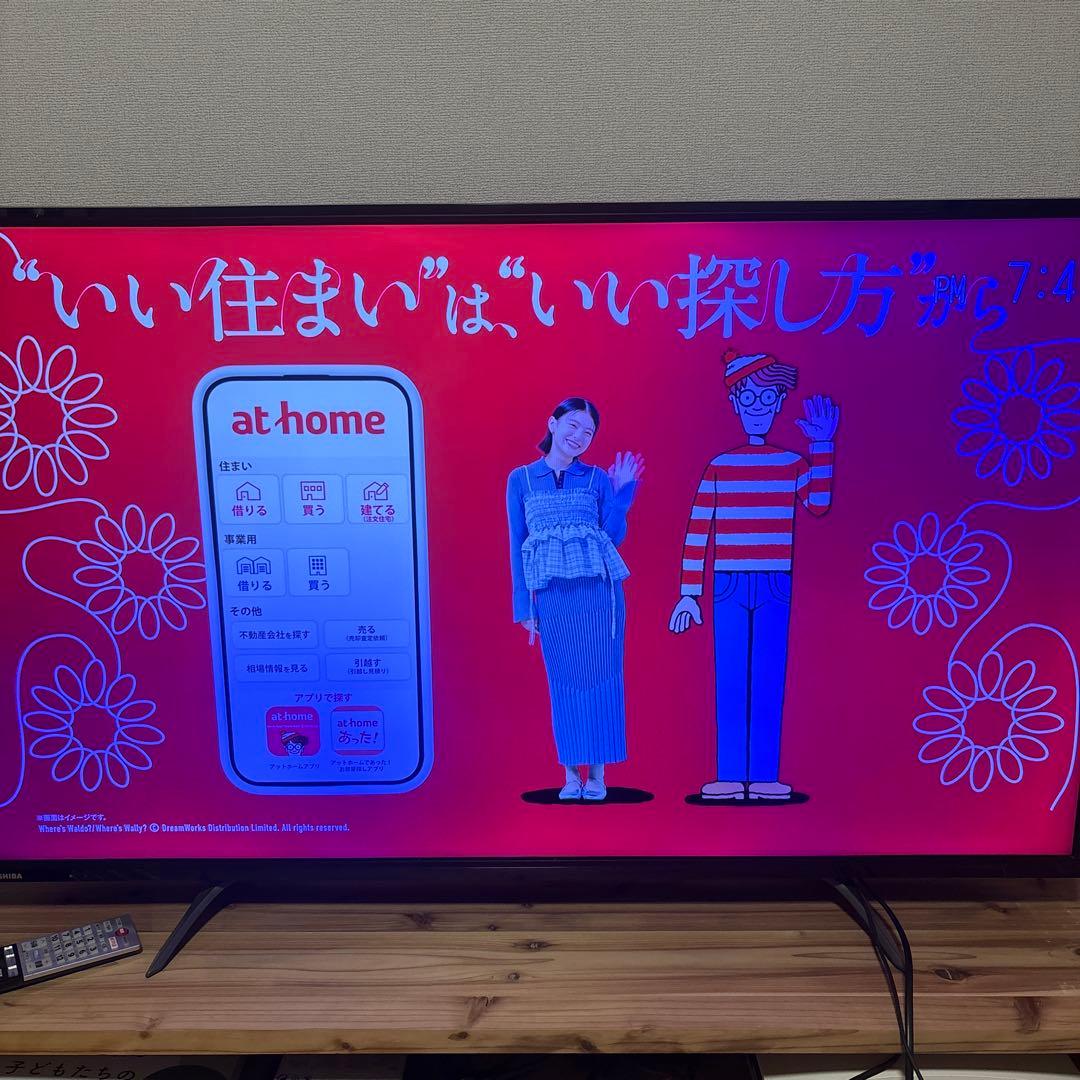 東芝　TOSHIBA 49インチ　テレビ