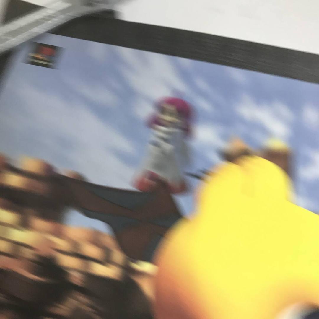 チョコボレーシング 幻界へのロード PS プレステ 販促 告知 B2サイズ