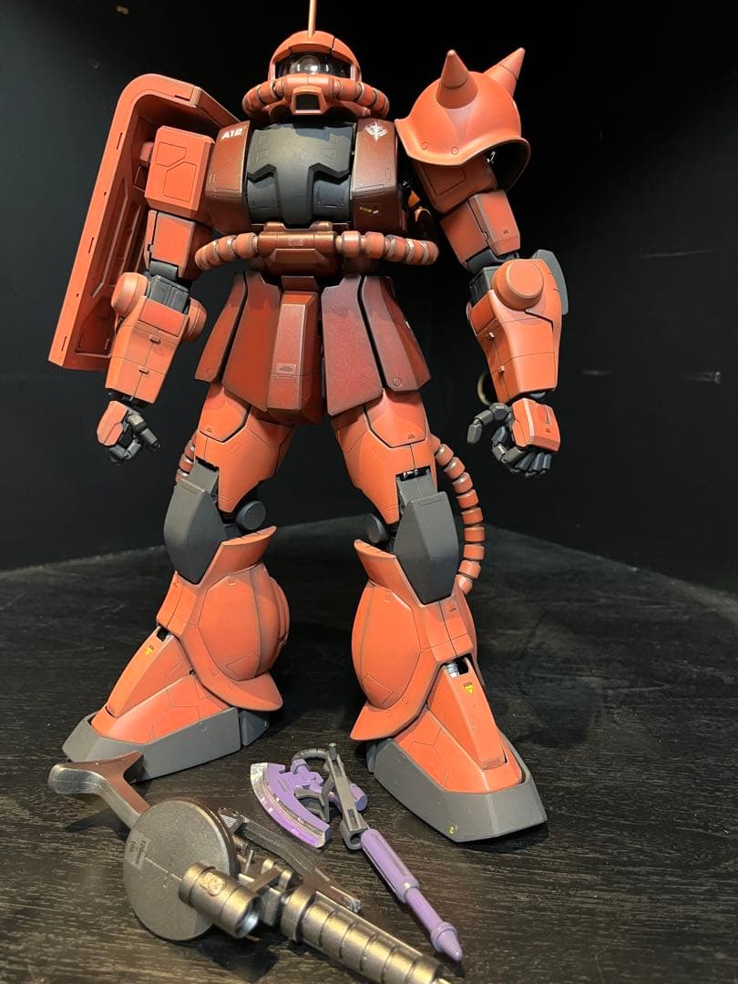 【ジャンク品】1/60 ガンダム、ドム、グフ、ザク、シャア専用ザク　※まとめ売り