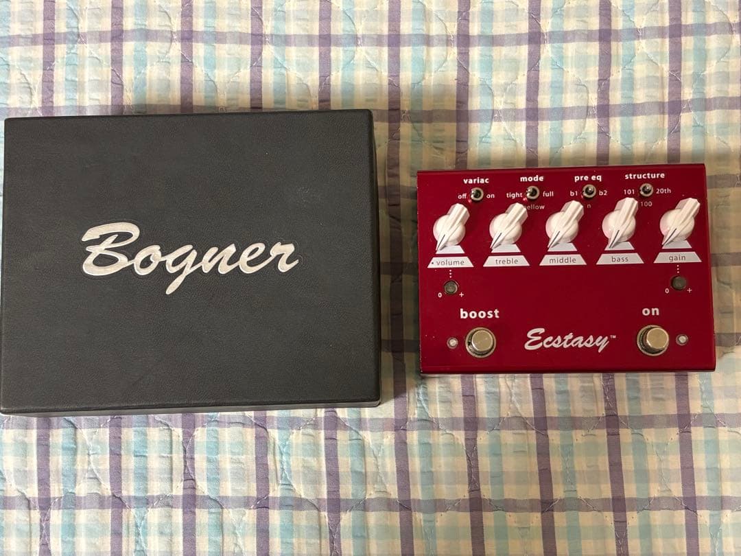 【中古-正規品】Bogner ecstasy red ギターエフェクター