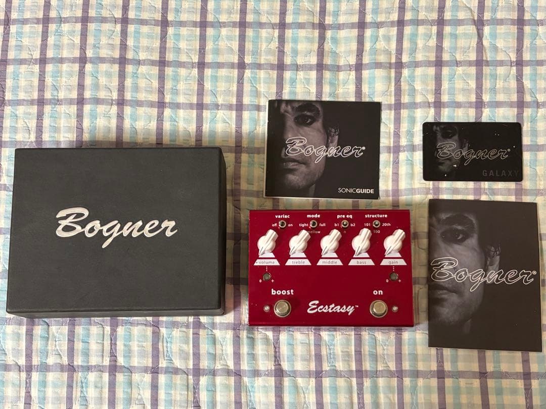 【中古-正規品】Bogner ecstasy red ギターエフェクター