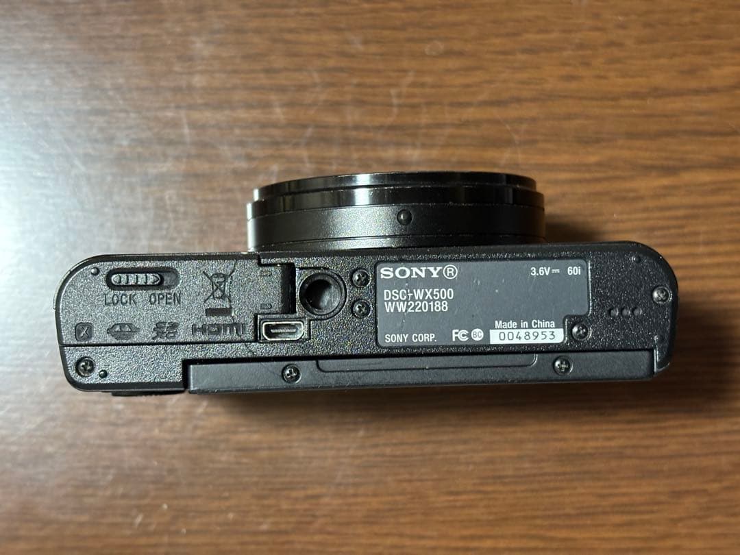 SONY DSC-WX500 ジャンク品 難あり 撮影可能