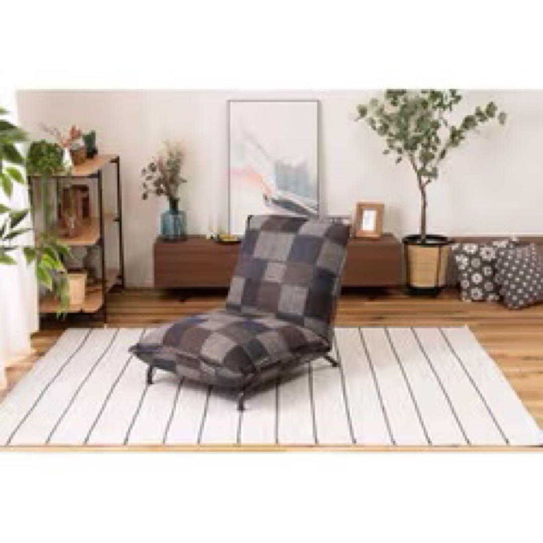 ローソファrkc-936nv 座椅子 チェア リクライニング 一人掛け　おしゃれ