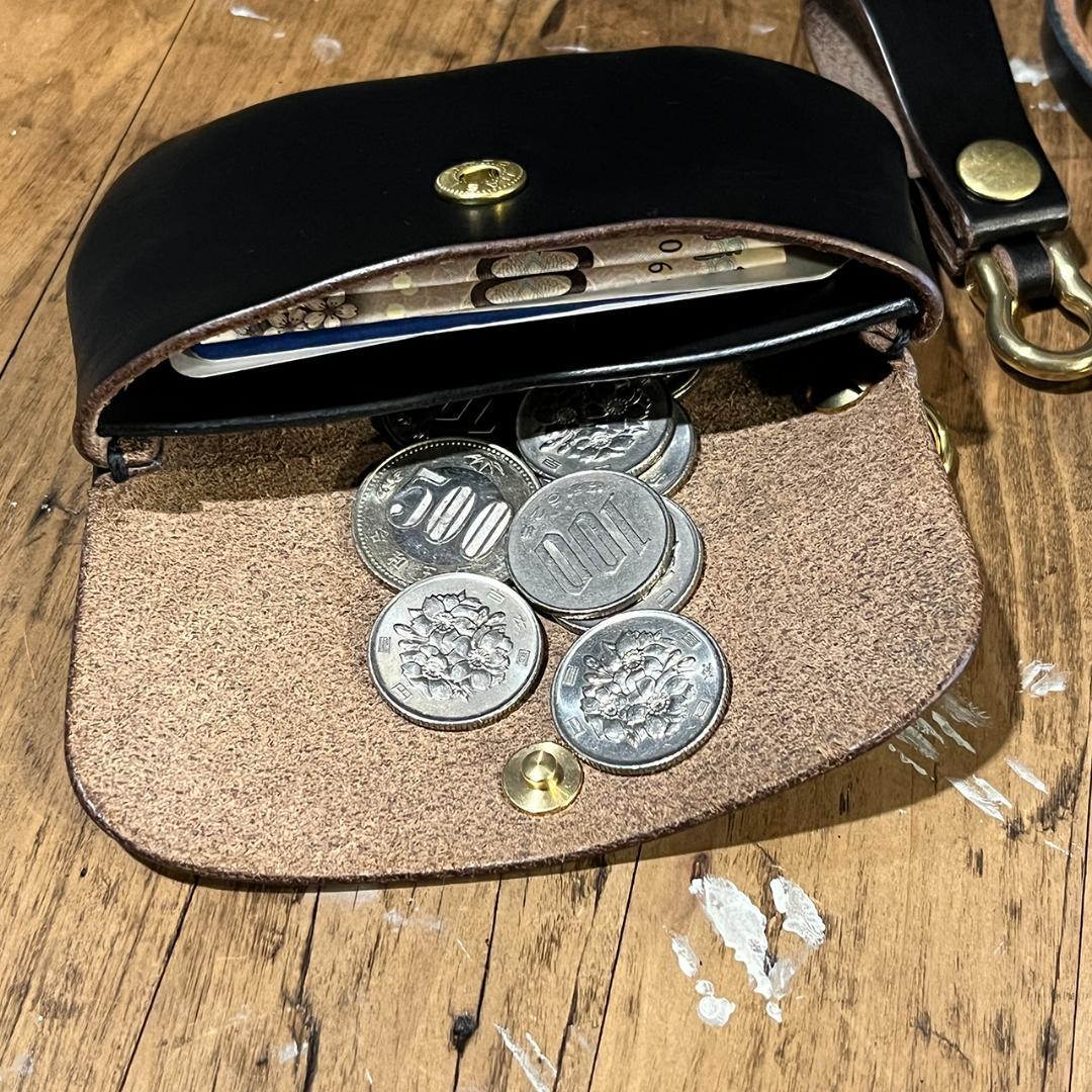 クロムエクセル コンパクトウォレット ベルトループ レザーベルトチェーン #10