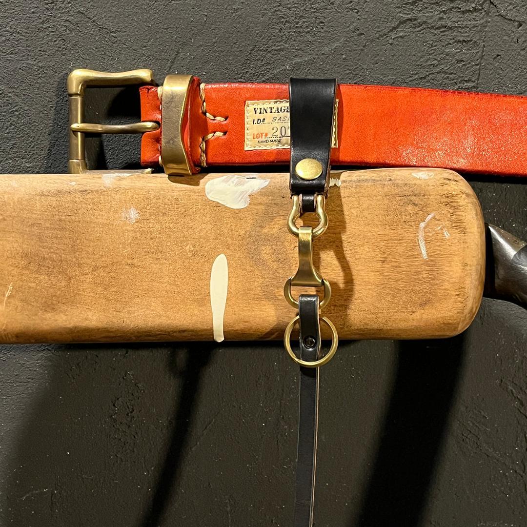 クロムエクセル コンパクトウォレット ベルトループ レザーベルトチェーン #10