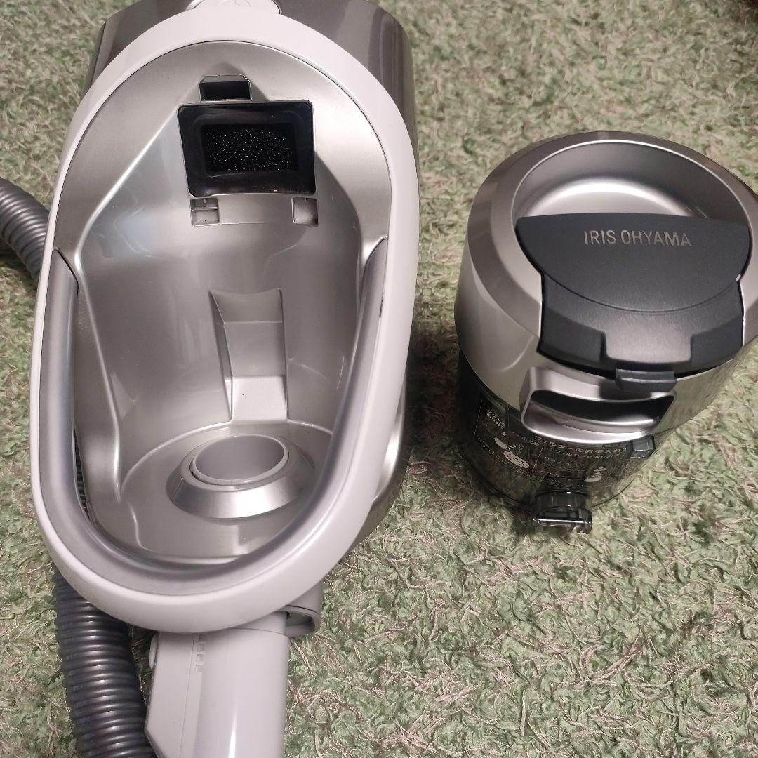 美品 IRISOHYAMA 軽量サイクロンクリーナー KIC-CTP1-S