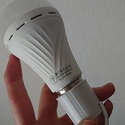 停電しても消えない電球 LED電球 4個セット 約4-5時間点灯可能 60W