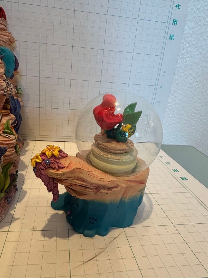 リトルマーメイド スノードーム アリエル