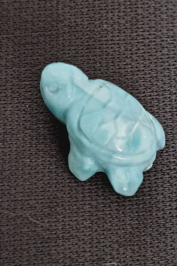 ラリマー亀　穴開き　激安❗