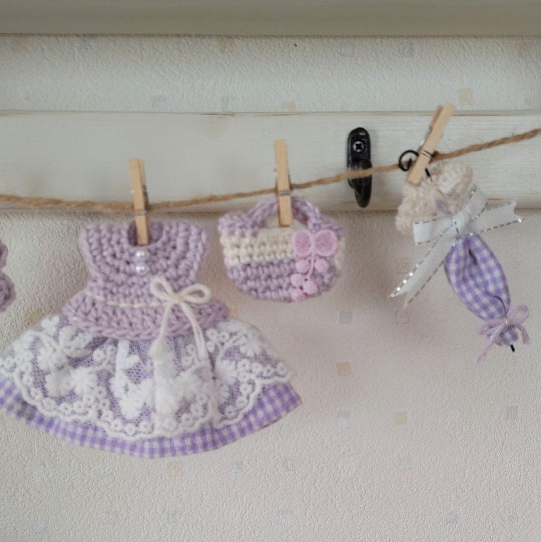 手編みのガーランド♪