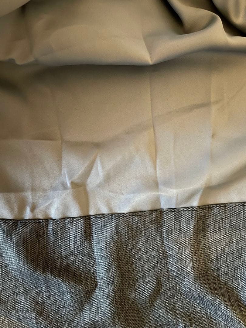 ダークグレー カーテン 6枚セット