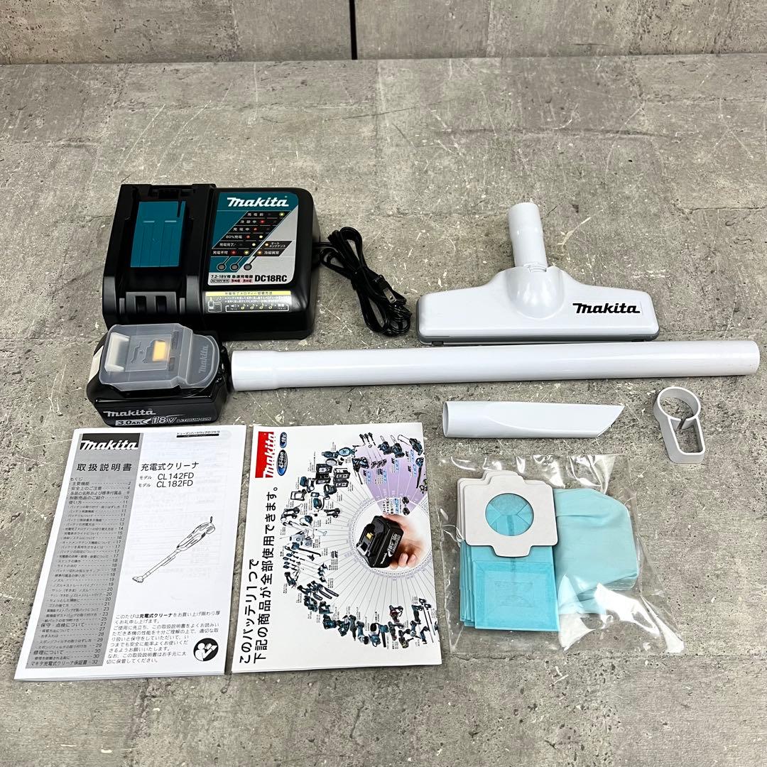 マキタ 充電式掃除機 CL182FD コードレス 18Vバッテリ充電器付
