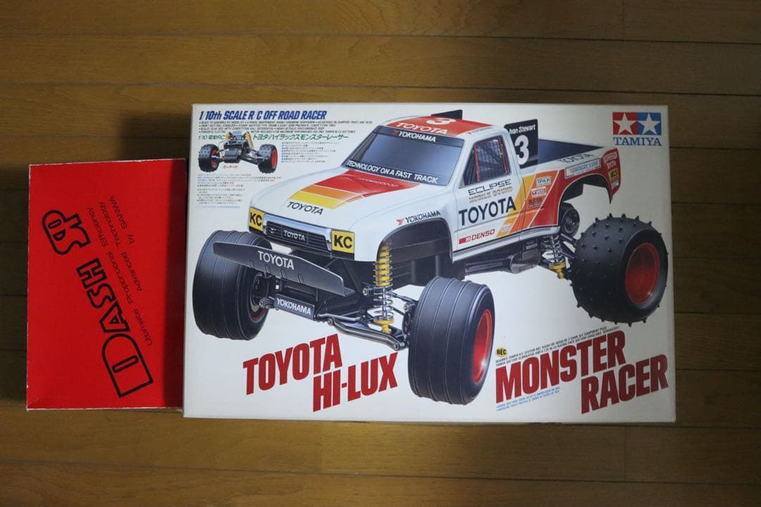 ホビーラジコン TAMIYA TOYOTA HI-LUX MONSTER RACER 1/10