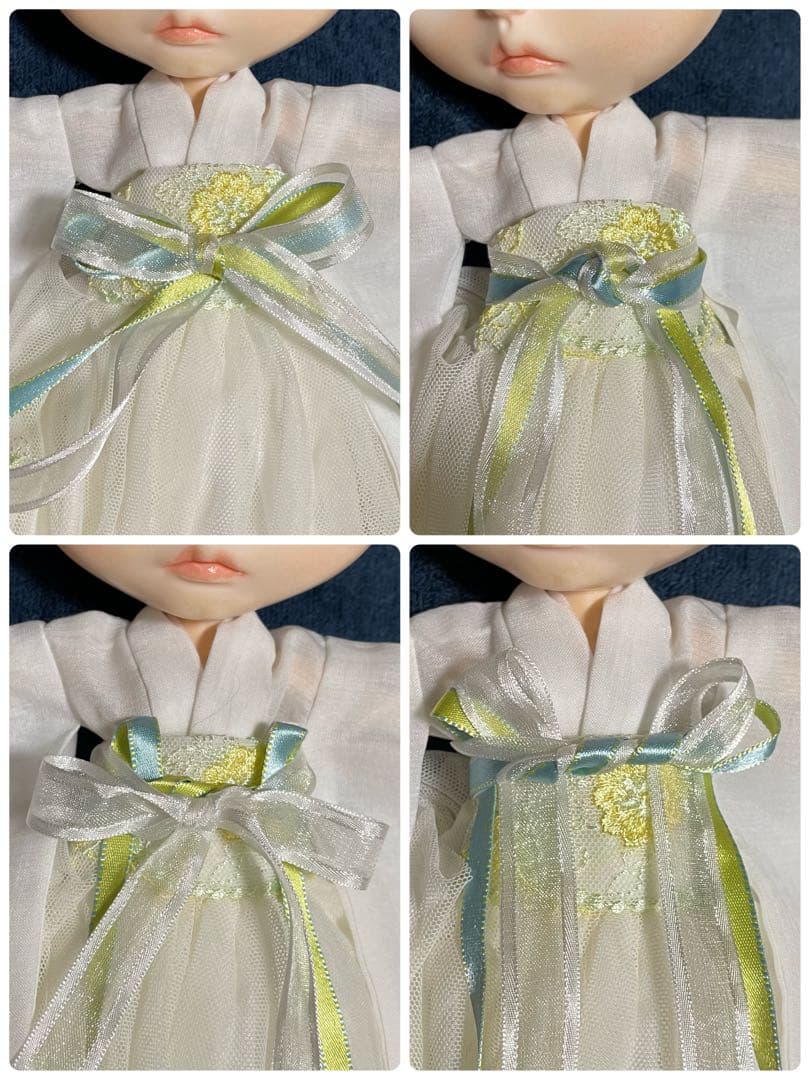 ブライス　アイシードール　漢服風ドレス　着せ方