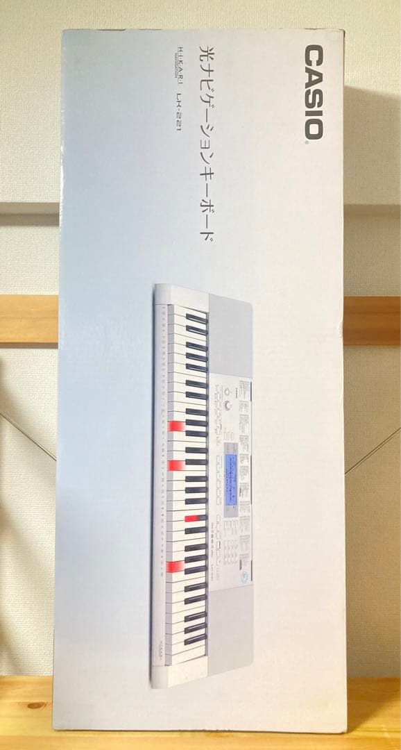 ☆新品 激レア！！ CASIO 光ナビゲーションキーボード LK-221 カシオ