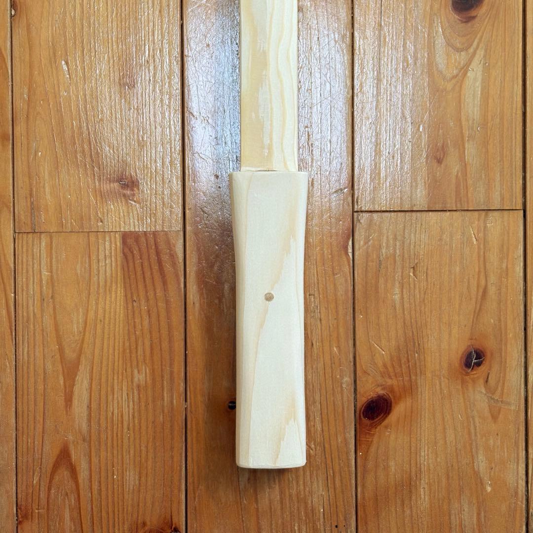御神楽の木剣　白木造り(木剣　剣　木刀　wood sword )