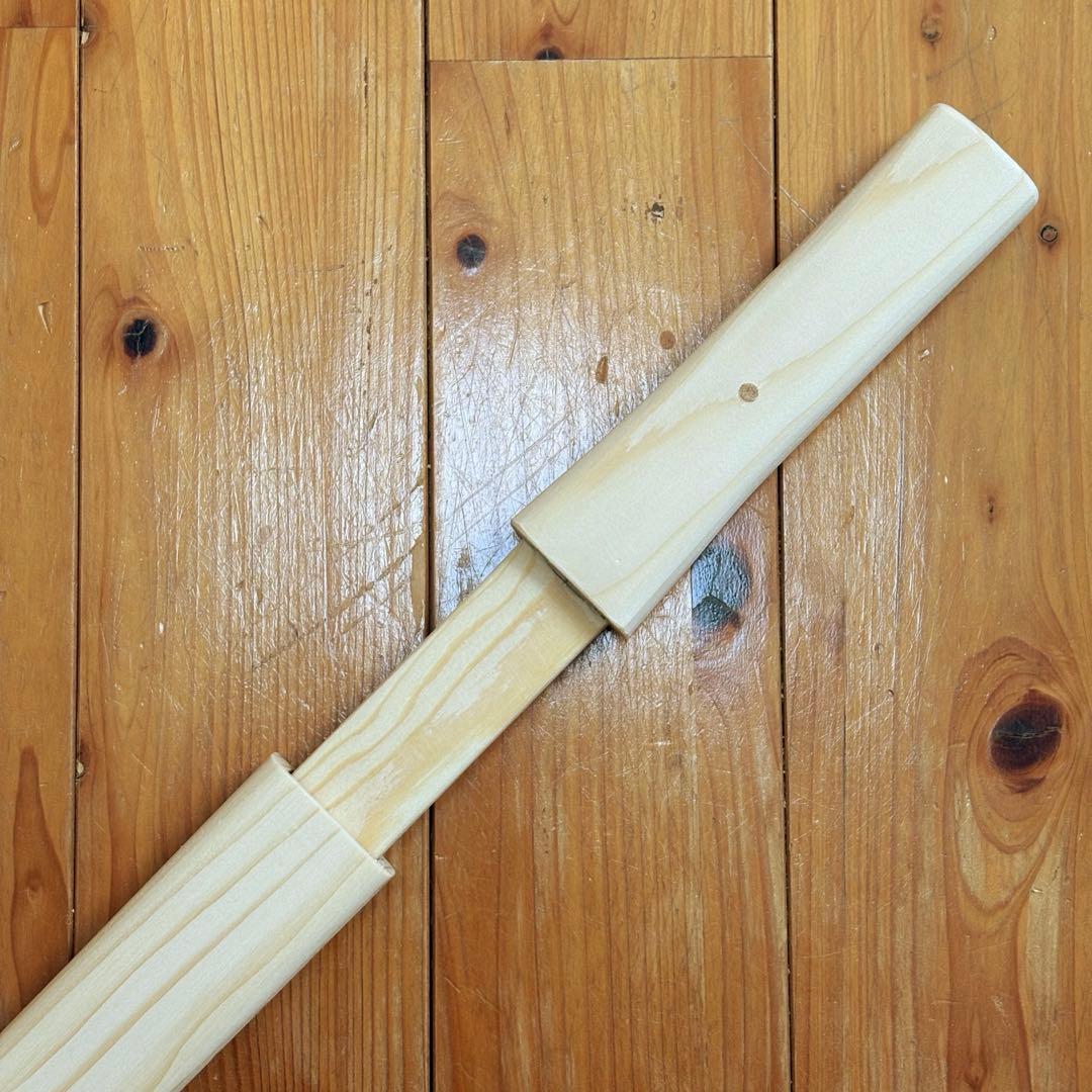 御神楽の木剣　白木造り(木剣　剣　木刀　wood sword )