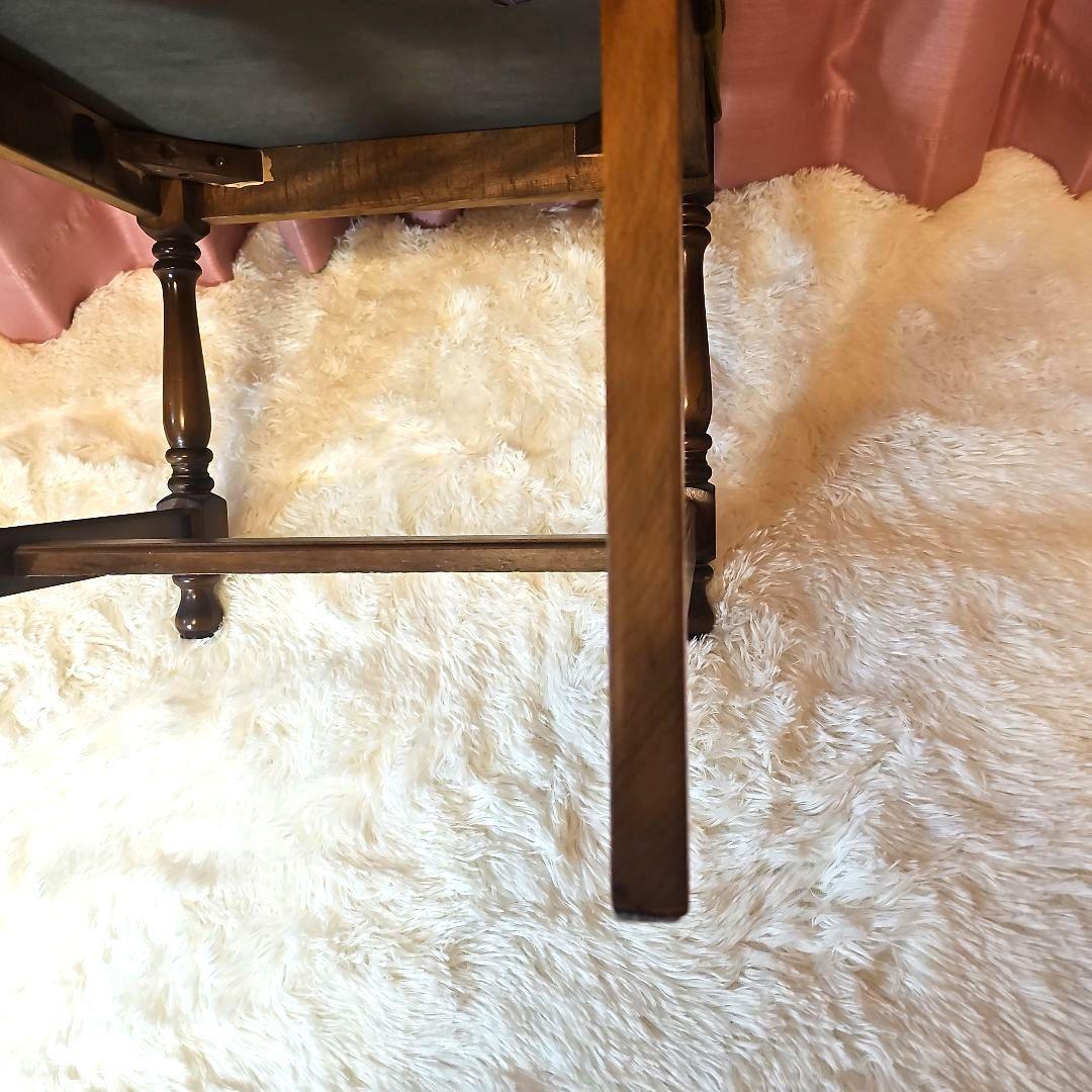 超希少　全サイトこれ1点のみ！Karimoku　チェアー　モケットグリーン