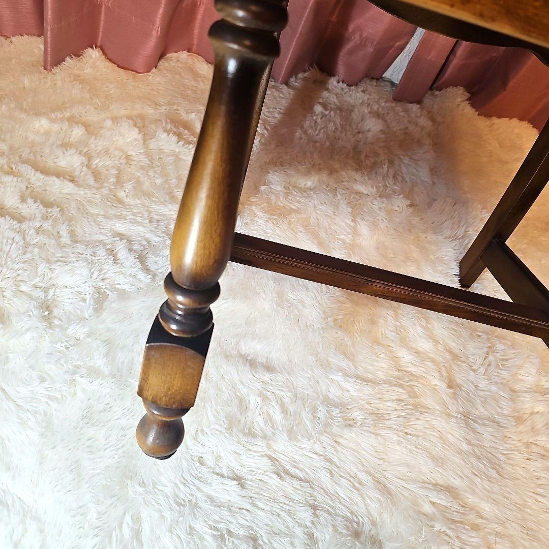 超希少　全サイトこれ1点のみ！Karimoku　チェアー　モケットグリーン