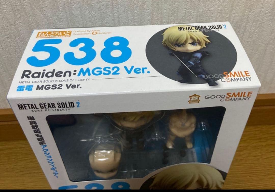 ねんどろいど　メタルギアソリッド 2 MGS　雷電　未開封