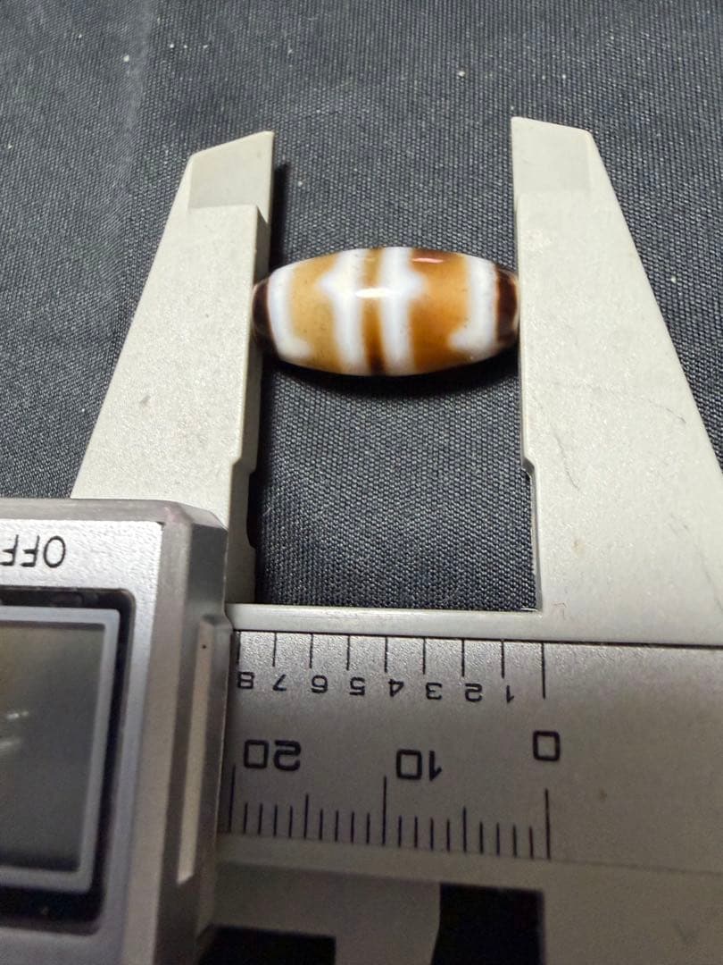 秘蔵天珠‼️西蔵風化秘蔵七線天珠秘蔵双虎牙天珠セット