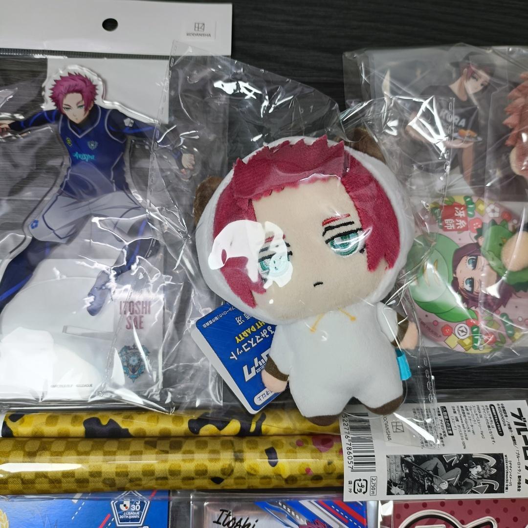 ブルーロック 糸師 冴 まとめ売り ぬいぐるみ タペストリー CHARACHA