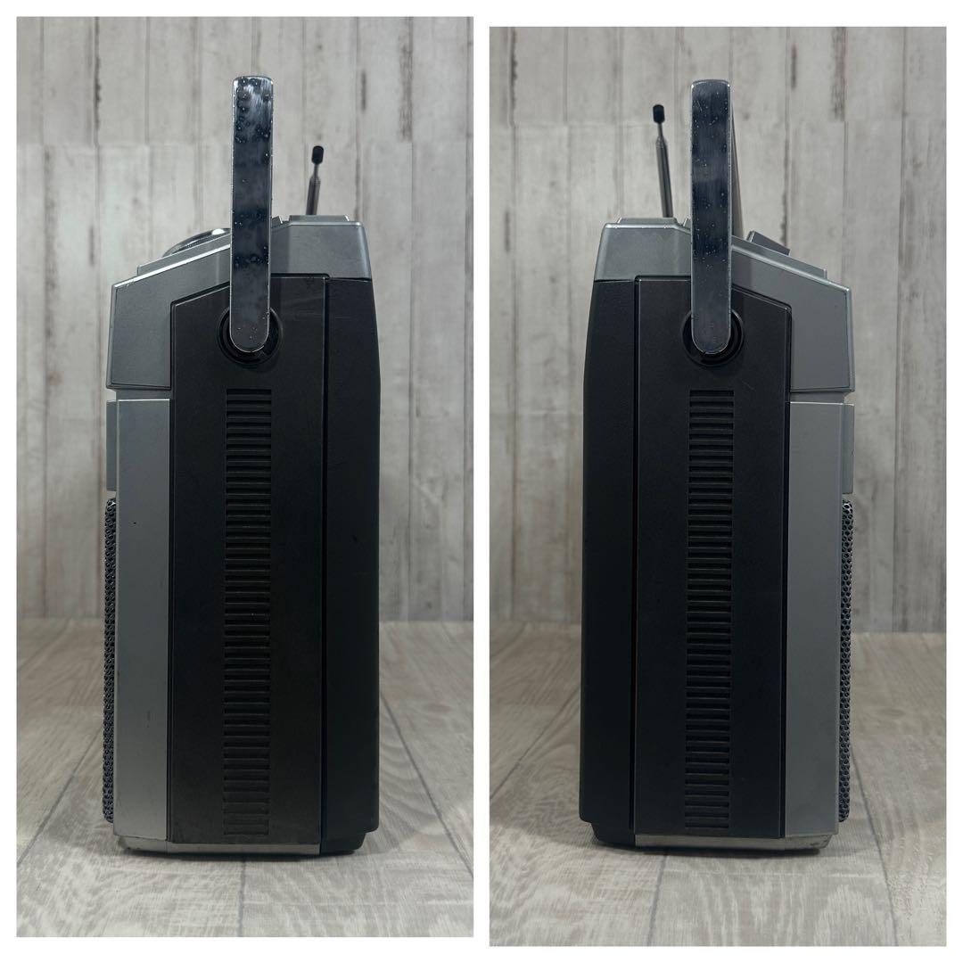 動作品| HITACHI 日立ラジカセ TRK-8290 昭和レトロ　希少ラジオ